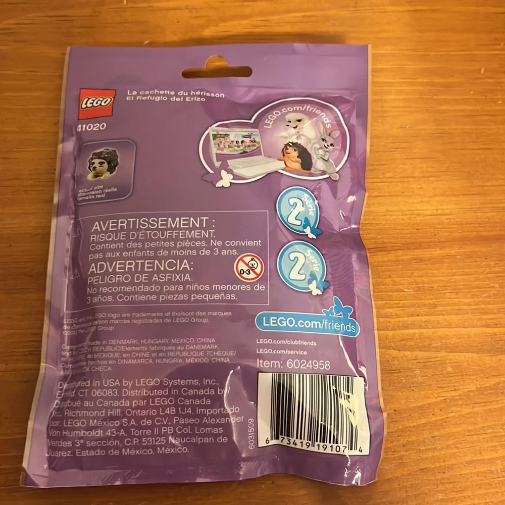 Lego Friends Hedgehog Hideaway NWT - Unopened